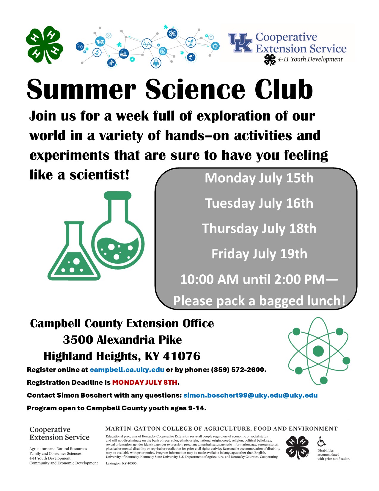 Summer Science Club